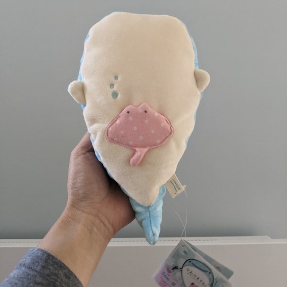 San-x Jinbei-San Whale Shark Plush - Picture 4 of 5